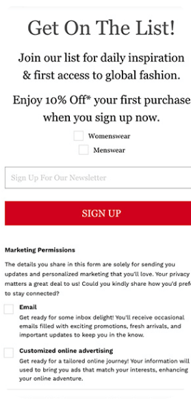 GDPR screenshot