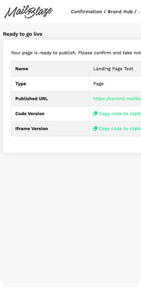 Hosting screenshot