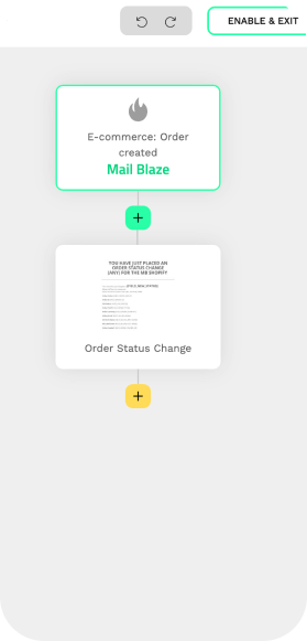 Shopify tracking screenshot