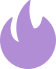 Purple Flame Emblem illustration from Mail Blaze logo