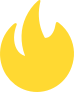 Yellow Flame Emblem illustration from Mail Blaze logo